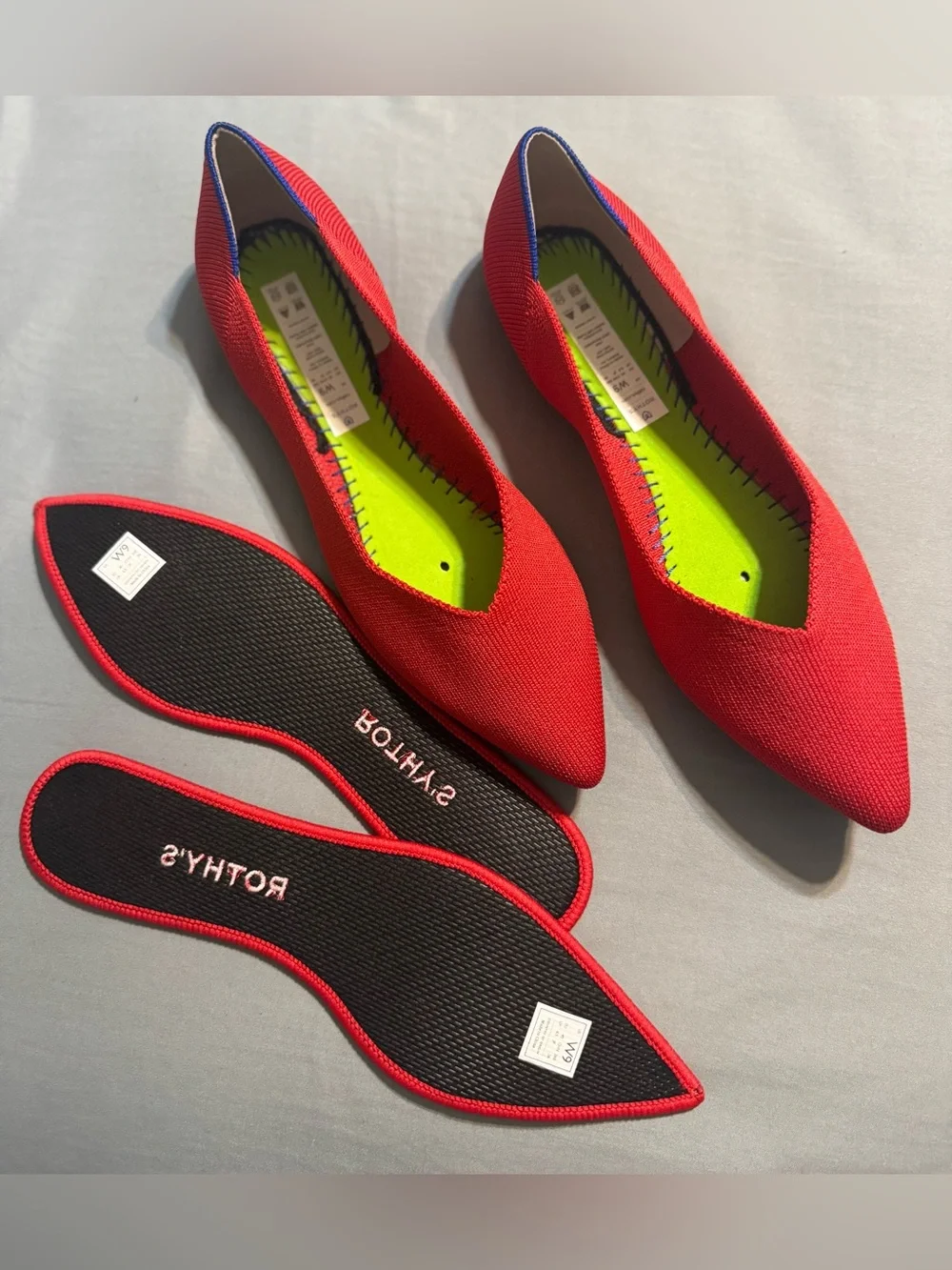 ROTHY’s The Point II shoes NWOT